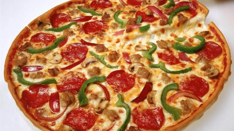 Маленькая фотография блюда по рецепту «Диетическая пицца»