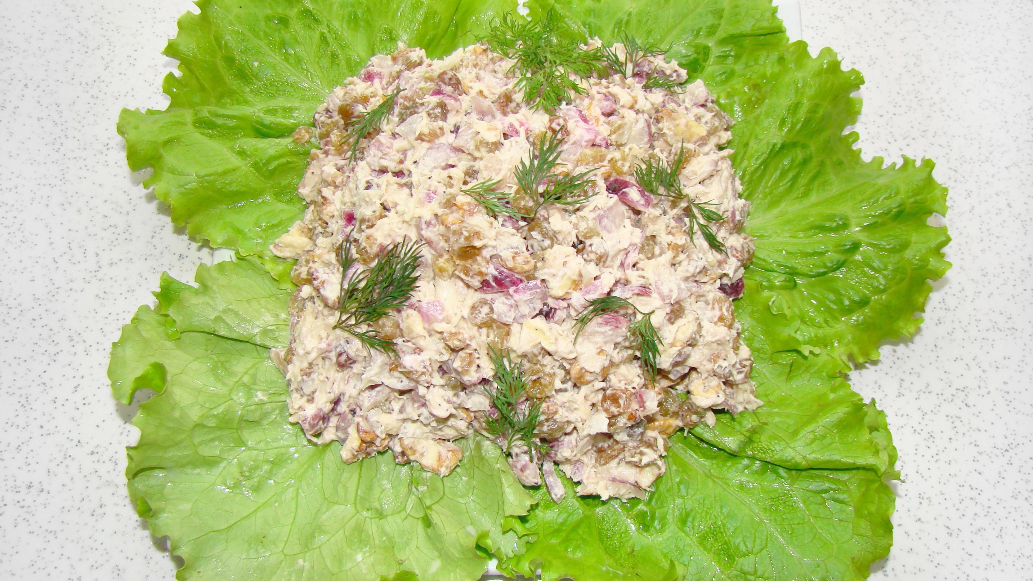 Грибной салат с курицей — рецепт | «Табрис»